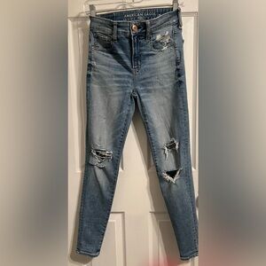 American Eagle Hi-Rise Jeggings Jeans
